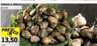 Coop Vongole verace offerta