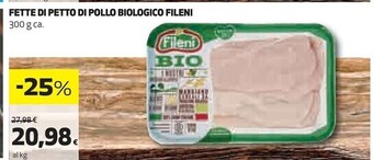 Coop Fileni fette di petto di pollo bio offerta
