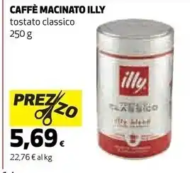Coop Illy caffè macinato offerta