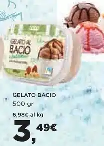 Coop Perugina gelato bacio offerta