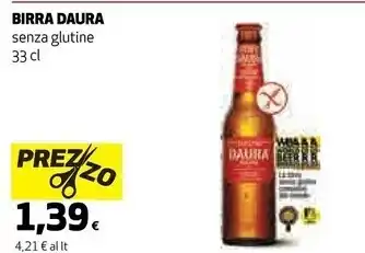 Daura birra senza glutine