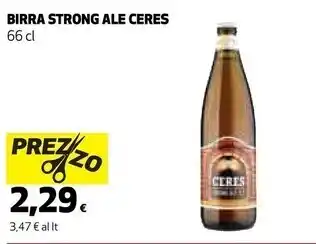 Coop Strong birra ale offerta