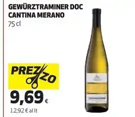 Coop Cantina merano gewurztraminer doc offerta