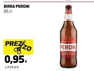 Coop Peroni birra offerta