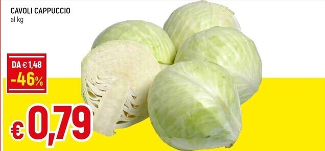 Famila Superstore Cavoli cappuccio offerta