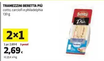 Coop Beretta tramezzini piu offerta