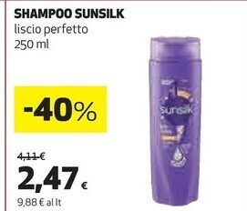 Coop Sunsilk shampoo offerta