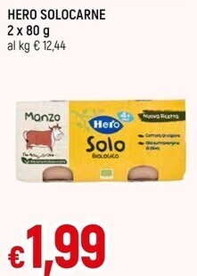 Famila Superstore Hero solocarne 2 x 80 g offerta