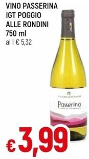 Famila Superstore Poggio alle rondini vino passerina igt offerta