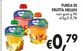 Coal Mellin purea di frutta offerta