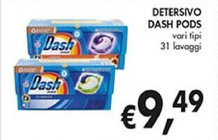 Dash detersivo pods
