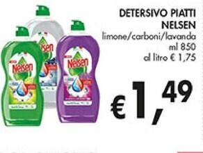 Coal Nelsen detersivo piatti offerta