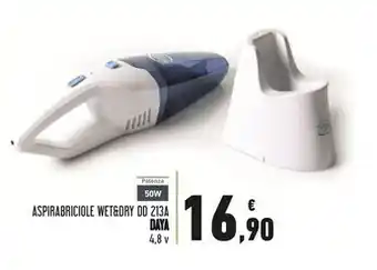 Daya aspirabriciole wet & dry dd 213a