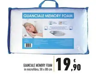 Conad Superstore Guanciale memory foam offerta