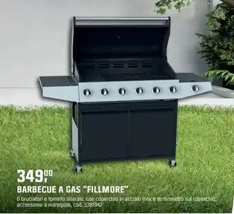OBI Barbecue a gas “fillmore” offerta