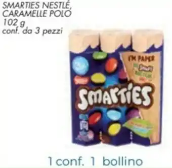 Nestle Caramelle Polo Smarties 3 pezzi