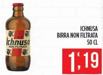 ICHNUSA BIRRA NON FILTRATA 50 CL