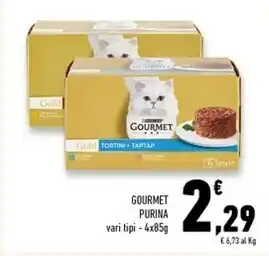 Conad Superstore Purina gourmet offerta