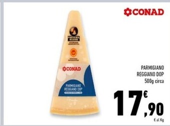 Conad Superstore Conad parmigiano reggiano dop offerta