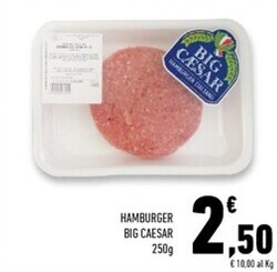Conad Superstore Hamburger big caesar offerta