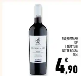 Conad Superstore Notte rossa negroamaro igp i tratturi offerta