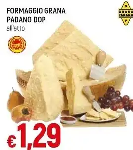 Grana padano formaggio dop
