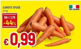 Famila Superstore Carote sfuse offerta