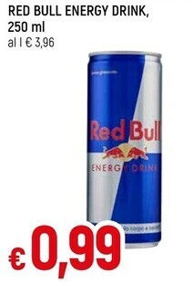 Famila Superstore Red bull energy drink offerta