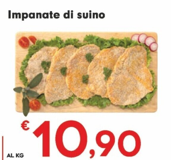 Despar Impanate di suino offerta