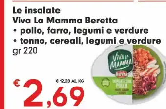 Despar Beretta le insalate viva la mamma offerta