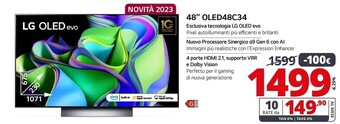 Lg 48'' oled48c34