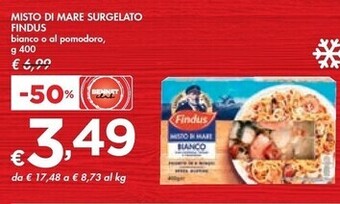 Bennet Findus misto di mare surgelato offerta