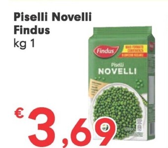 Despar Findus piselli novelli offerta