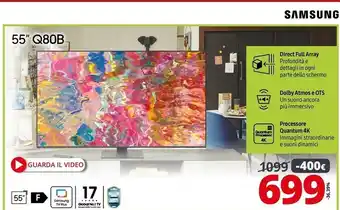 Samsung 55'' q80b