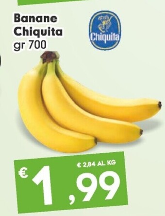 Despar Chiquita banane offerta