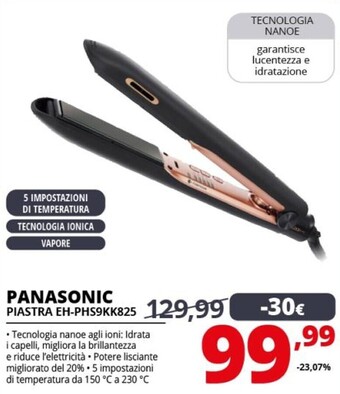 Comet Panasonic piastra eh-phs9kk825 offerta
