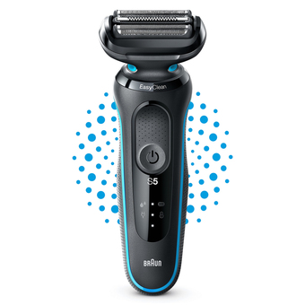 Braun series 5 51-m1000s rasoio nero, blu