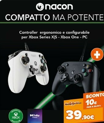 Expert Nacon Controller Ergonomico E Configurabile Per Xbox Series X offerta