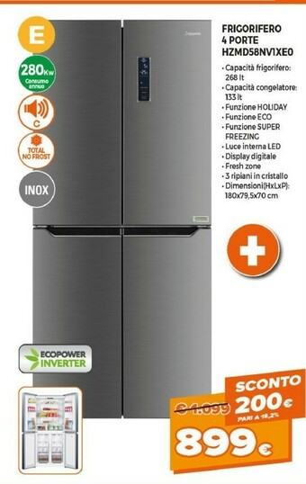 Expert Zoppas HZMD58NV1XEO offerta