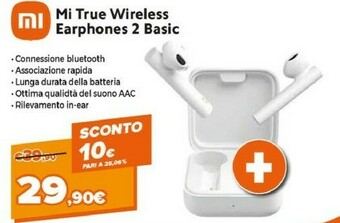 Expert Xiaomi Mi True Wireless Earphones 2 Basic offerta