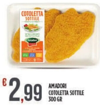 Euroesse AMADORI COTOLETTA SOTTILE 300 GR offerta