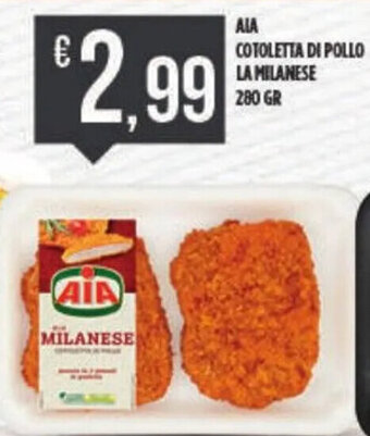 AIA COTOLETTA DI POLLO LA MILANESE 280 GR