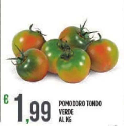 Euroesse POMODORO TONDO VERDE AL KG offerta