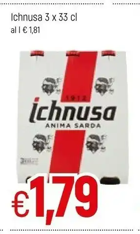 Famila Ichnusa Ichnusa 990 G(ml) offerta