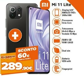 Expert Xiaomi Mi 11 Lite offerta