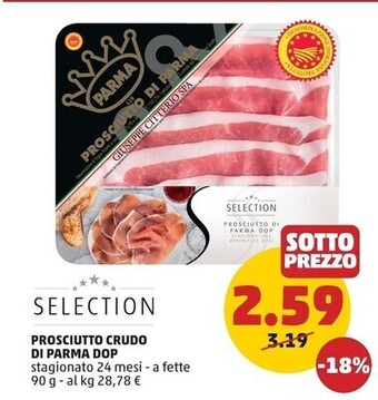 PENNY Selection prosciutto crudo di parma dop offerta