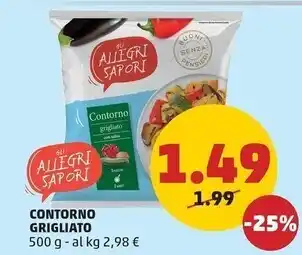 PENNY Gli allegri sapori contorno grigliato offerta
