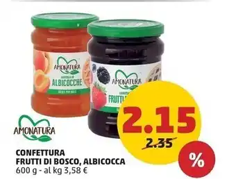 PENNY Amonatura confettura frutti di bosco offerta