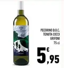 Conad Grifoni pecorino d.o.c. tenuta cocci offerta