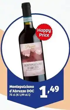 In'S Mercato Montepulciano d'abruzzo doc offerta